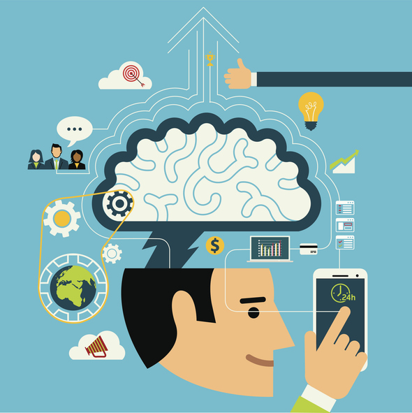 Planning of Success vector Set. Flat design vector illustration icons concepts for teamwork and mission. Concepts for web banners easy editable for your design.